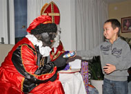 Zo dicht bij Zwarte Piet vind ik wel een beetje eng